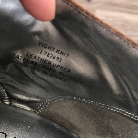 Kenneth Cole brown leather ankle boots sz 6.5 - Picture 8 of 8